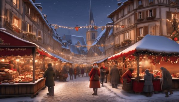 Des marchés de Noël féériques à visiter en France