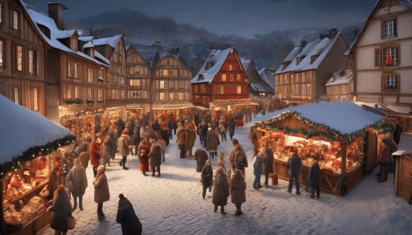 Vivre la magie du marché de Noël à Montbéliard 2025